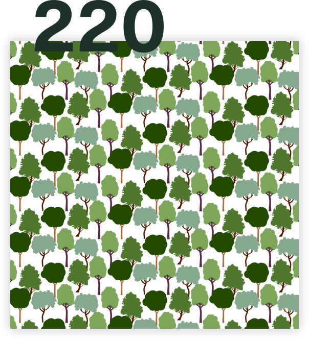 220 Bäume schenken - Forest Hero