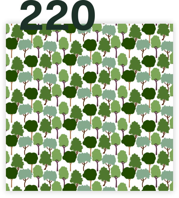 220 Bäume pflanzen - Forest Hero